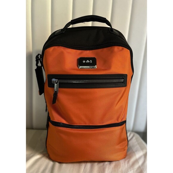Tumi Other - Tumi Alpha Bravo Essential Backpack Orange Travel Essential Business Work